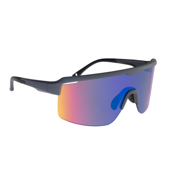 Oxford Oxford pave slate frame purple lens sunglasses